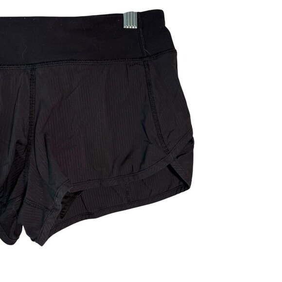 Girls Ivivva Black Athletic Running Shorts With Zip Pocket Size 14 - Picture 2 of 6
